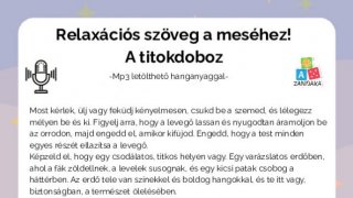 Titokdoboz - relaxáció